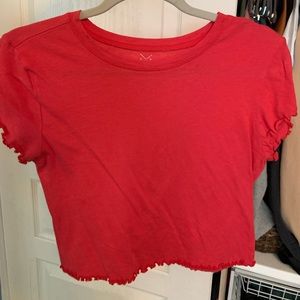 PACSUN cropped tee basic